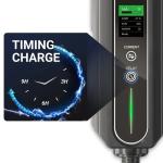 IP67 Waterproof Mobile Electric Car Charger Type 2 To Schuko Portable EV Charger