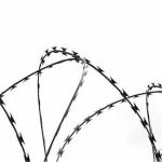 5-20kg/roll Galvanized Steel Barbed Razor Wire BTO-22 For Protection