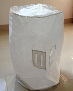 China household nonwoven storage box with clear name card pocket factory