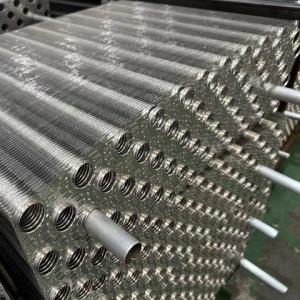 China Heat Transfer Louvered Fins Air Conditioning Condenser 21*12.7mm factory