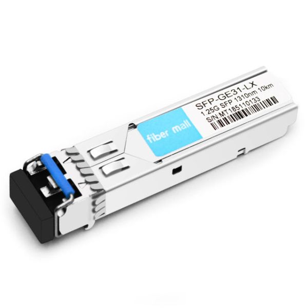 China Juniper Networks JX-SFP-1GE-LX Compatible 1000Base LX SFP 1310nm 10km LC SMF DDM Transceiver Module factory