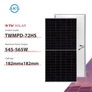 China High Reliability Tongwei Solar Panel 144 Cells 550 Watt Monocrystalline Solar Panel 545W 555W 560W 565W factory
