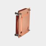 Customized Copper Skived Fin Heat Sink Finned Heatsink Screw Mounting For AMD