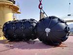 Yokohama Pneumatic Rubber Fender For Refrigerated Transport Ship