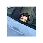 Waterproof Anime Car Sticker Kakashi Naruto Itachi Sasuke Demon Slayer 3D For