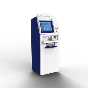 China 7x24 Hours Running Banking Kiosk Accurate Large True Color Screen factory