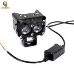 2 LED Cartoon Style White Yellow Flash Waterpoof LED Light Motorcycle Use