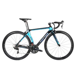China TWITTER T10 Pro Carbon Fiber Racing Bike , 50cm Road Bike Holographic Color factory
