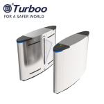 Fingerprint Pedestrian Access Control Turnstile Anti Bump 550mm Width