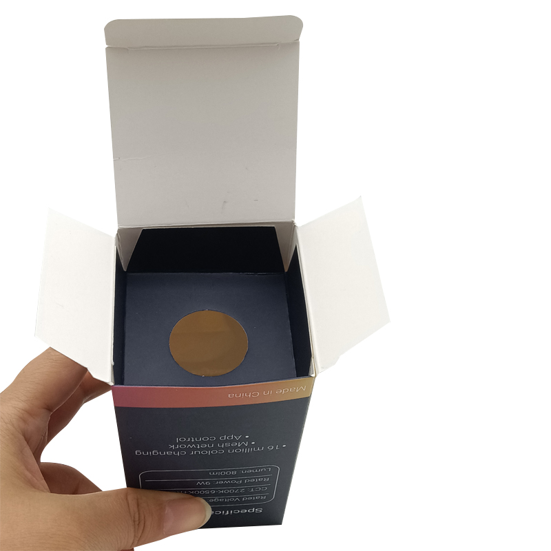 Recyclable Cardboard Packaging Boxes , Printing Custom Rigid Paper Box OEM Service