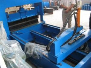 China Hydraulic Curving Machine with Line Speed 0-10m / min for Arch Roof Panel factory