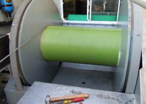 China High Efficiency Cable Pulling Winch Grooved Lebus Drum Sleeve factory