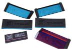 Eco-friendly Clothing Woven Labels Hang Tag 50D yarn Clarify woven for Sports