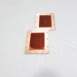 Anodizing Large Solid Copper Heatsink 0.02mm Flatness Anti Oxidation High