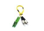 Duplex Patch Cord Fiber Optic Cable Patch Cord LSZH FTTH 0.9mm / 2.0mm / 3.0mm