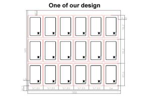China PVC RFID Card Inlay / Prelam Sheet With ID TK4168/IC F08 Chip For Smart RFID Cards Production factory