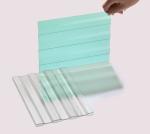 996mm 998mm Polycarbonate Embossed Sheet Green Roofing Sheet For Building