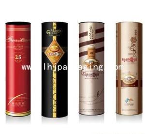 China wine box,round wine box , tube box ,canister box factory