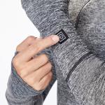 Women Battery Operated Thermal Underwear Thin Softshell