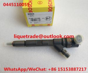 China BOSCH Common Rail injector 0445110059 / 0 445 110 059 Chrysler 05066 820AA / VMI 15062036F factory