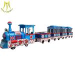 Hansel Amusement park children train rides for sale electric trackless kids