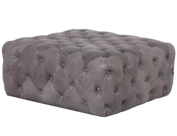 french vintage wooden tufted leather ottoman wholesale fabric ottomans home