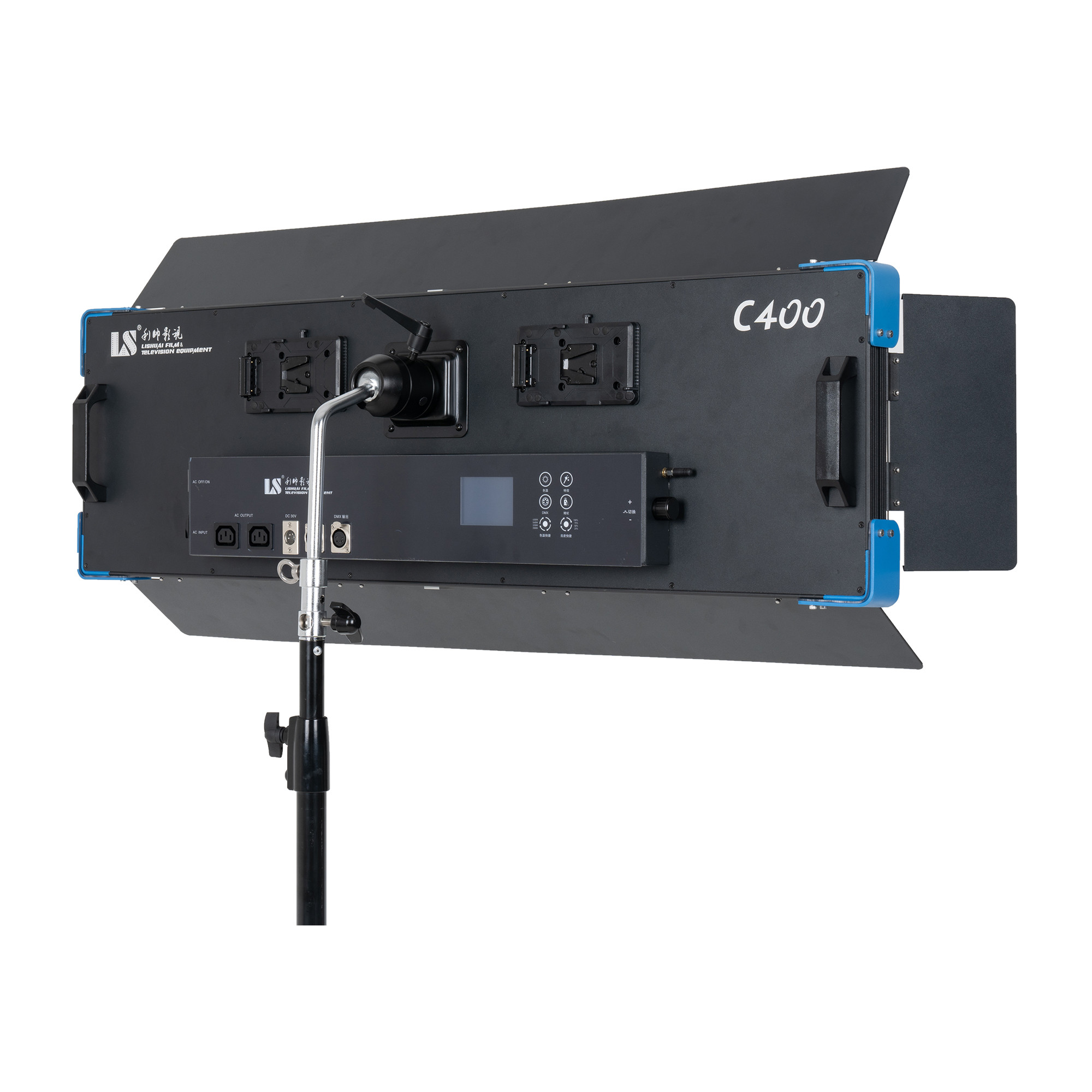 C400 200W DMX Control LED Panel Light High Power Bi Color 2800 - 6500K