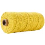 Green 3 Strand Twisted Nylon Rope 3mm Macrame Braided Cotton Rope
