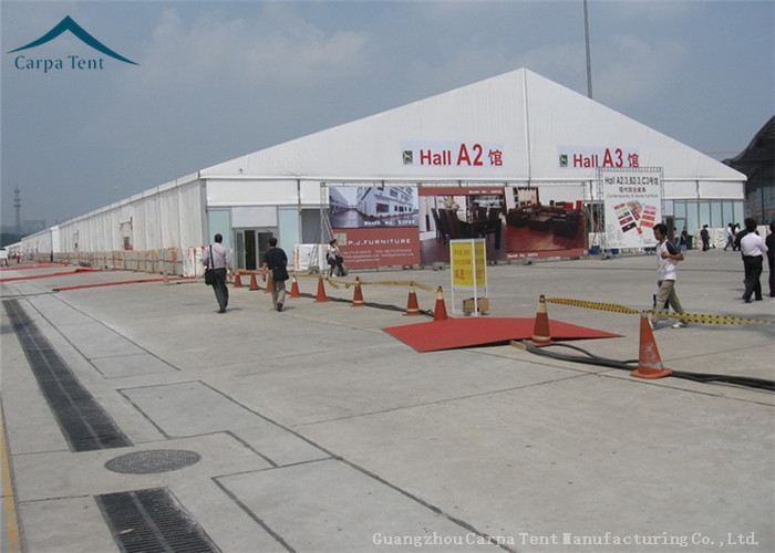Waterproof PVC Coated Exhibition Tents 800 Seater For Outdoor Events