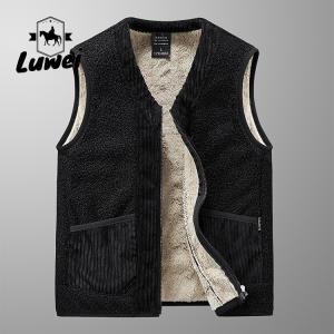 China Windproof Casual Cropped Bubble Vest Plus Size Zip Up V Neck Knitted factory