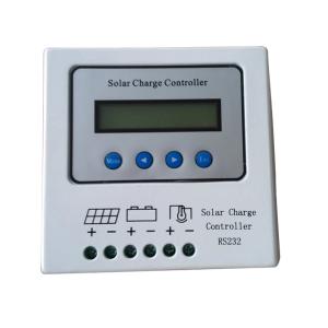 China 500W 1000W PWM Solar Charge Controller 30A 12V 24V RS232 LCD Screen factory