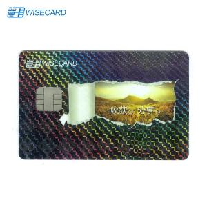 China Biometric PVC Rewritable RFID Card CMYK For Contactless Payments factory