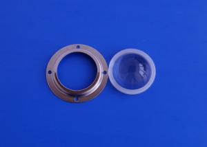China 50mm Dia COB Glass Lens 28mm Height For 10w 20w 30w LED factory