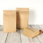 Eco Friendly Kraft 750g Resealable Dog Food Bag