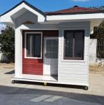 Customized 10m2 Portable Toilet With The Glass Door And Double Layer Glass