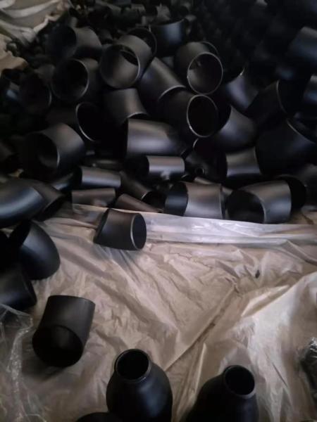 45 Degree Carbon Steel Pipe Bend 5d Black A234 Wpb Asme B16.9 Pipe Elbow