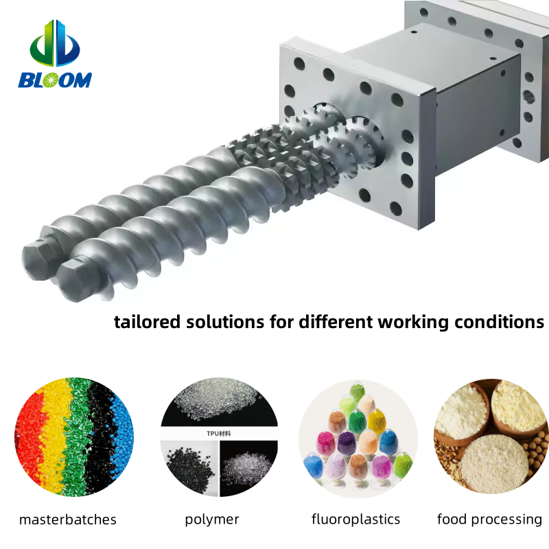 High Temperature Resistant Customizable Extruder Shaft with Nickel Chrome