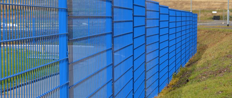 1.8m High 868 Twin Wire Mesh Fencing, Available in 1630mm, 2000mm ,2230mm,2430mm Height