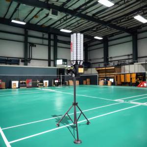 China 2025 SIBOASI B3 Badminton Shuttlecock Feeder Machine Smart Badminton Shooting Machine for Training factory