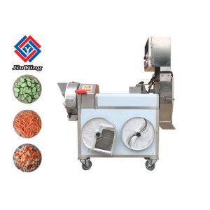 Double Heads Multi Function Onion Cutter Equipment / Electric Cabbage Slicer