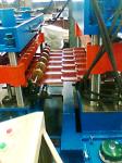 Curving Glazed Tile Roll Forming Machine 7.5Kw Steel Sheet Roll Former