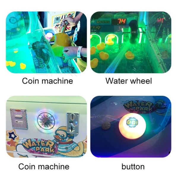 Coin Operated Water Park Amusement Game Machines Shooting Water Video Game Machine