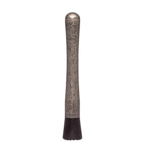China Stainless Steel Cocktail Muddler Gold Baroque Style Bar Muddler for Cocktails factory