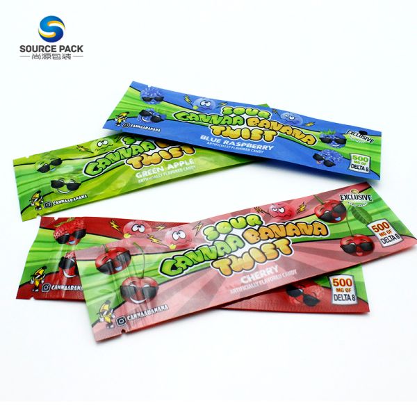 Customizable Weed Packaging Bag For Candy Smell Proof Package