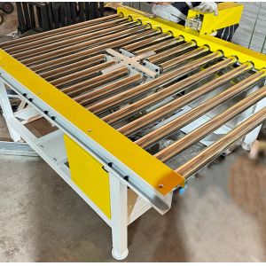 ESD-Safe Roller Conveyor Line with Drum Width 400 mm and Belt Speed 0-10 m/min