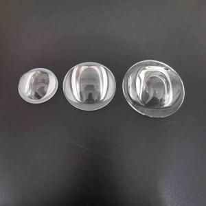 China Glass Led Light Lens / LED Street Light Lens With Silicon Gasket For 30Watt Leds factory