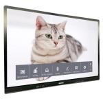 Capacitive LCD Smart Board Touch 65 Inch 4K 3840*2160 Anti-Glare Tempered Glass