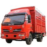 8 Cylinders Diesel Fuel Fence Van Cargo Trucks For Animal Transportation