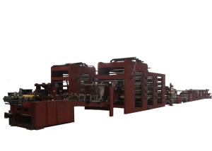 China Valve Paper Sack Bottom Sealing Bag Making Machinery Production Line High Efficiency factory
