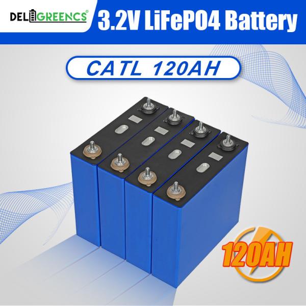 Ukraine CATL 120ah 3.2V LiFePO4 Lithium Battery For Solar Energy Storage By